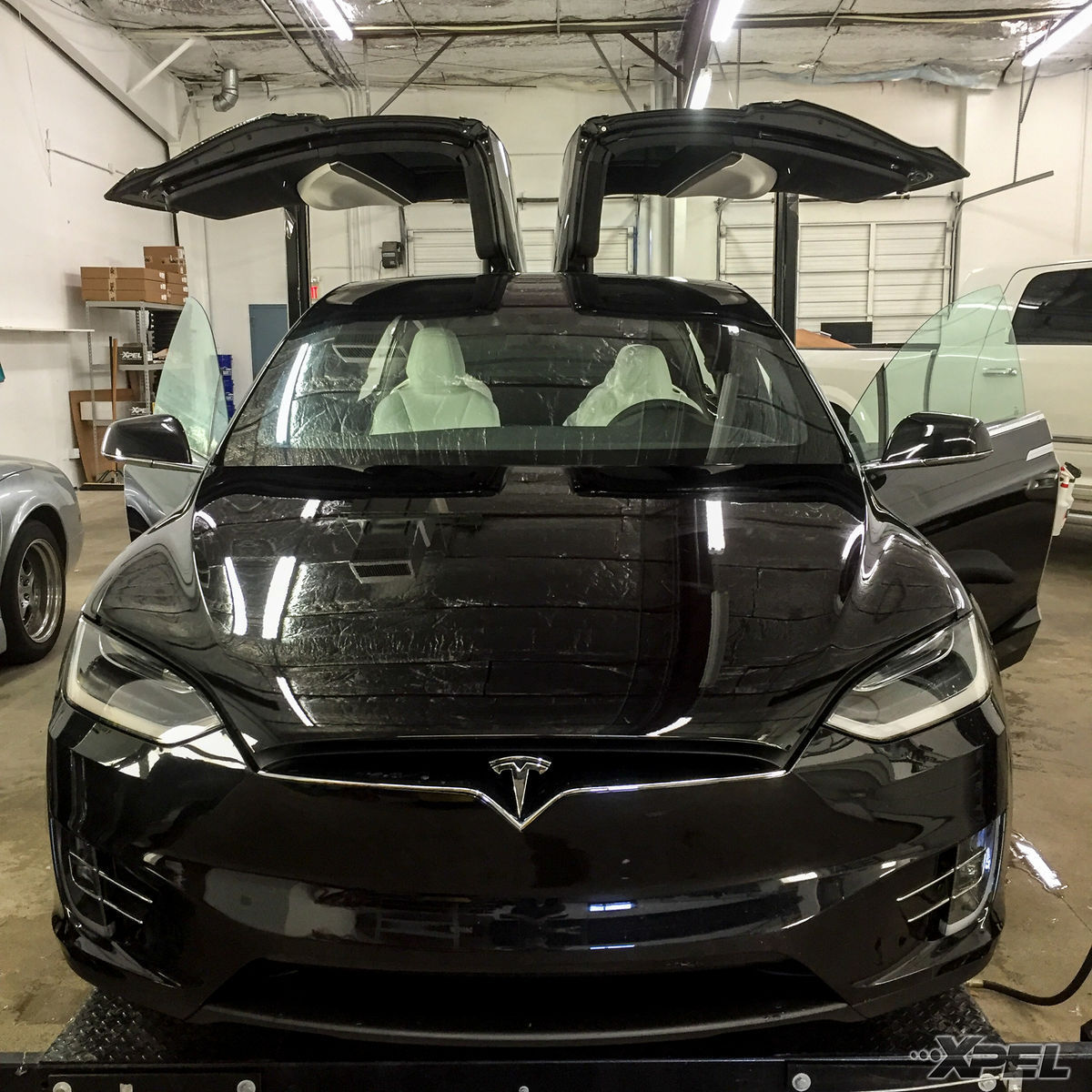 2016 Tesla Model X | Tesla Model X at XPEL Austin for XPEL ULTIMATE clear bra