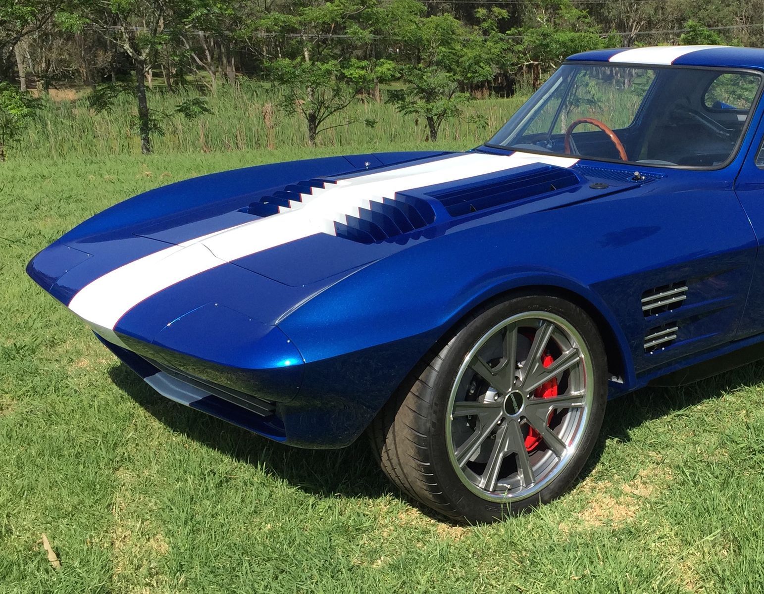 1963 Chevrolet Corvette | Harry Turner's 1963 Corvette Grand Sport on Grip Equipped Grudge Wheels