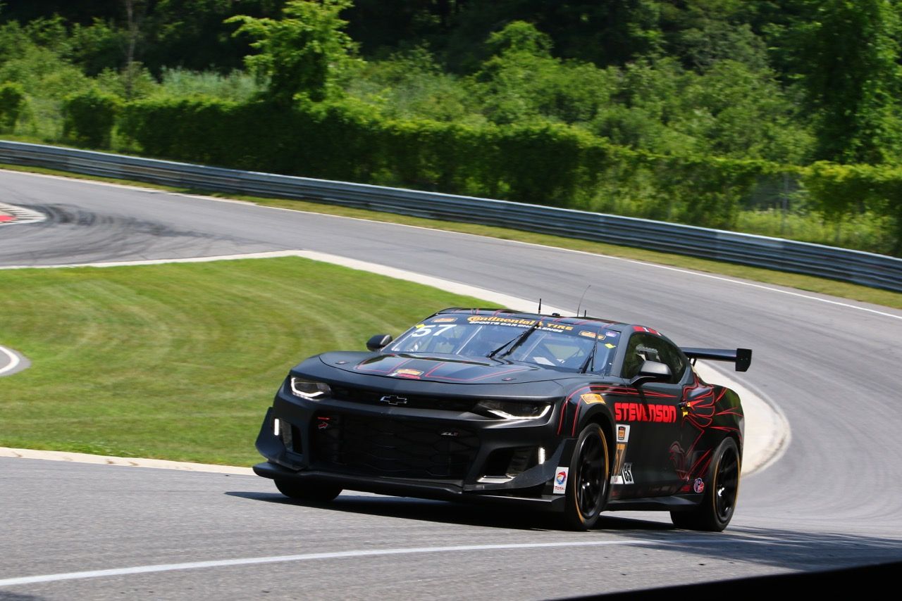 2017 Chevrolet Camaro | Stevenson Motorsports Wins IMSA CTSC GS, at Lime Rock Park, in the #57 Chevrolet Camaro GT4.R on Forgeline One Piece Forged Monoblock GS1R Wheels