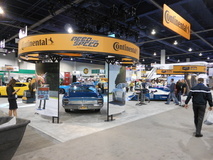 Representing our Continental Tires at the SEMA show in 2013