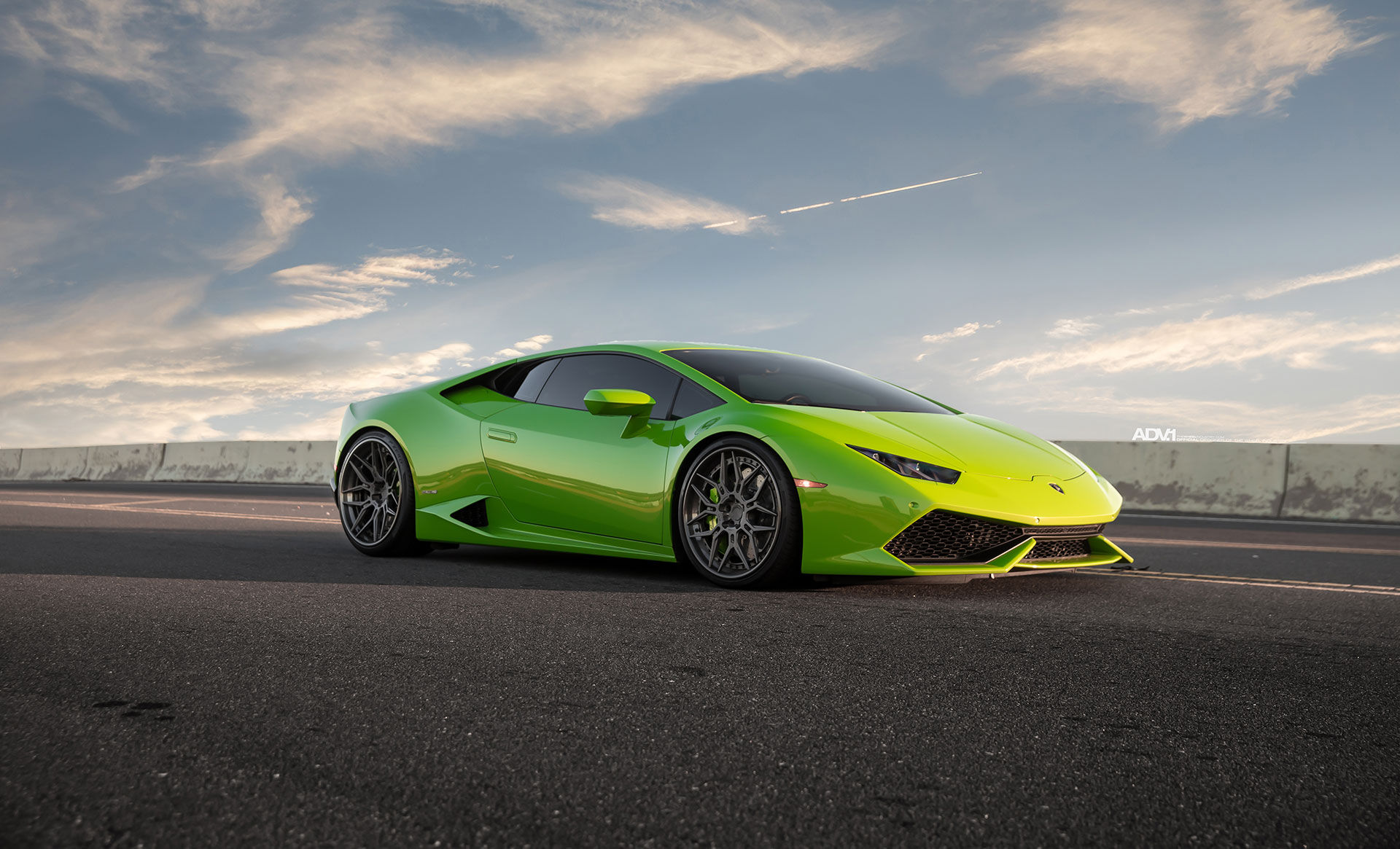 Lamborghini Huracan | Verde Mantis Green Lamborghini Huracan LP610-4 - ADV7 Track Spec CS Series