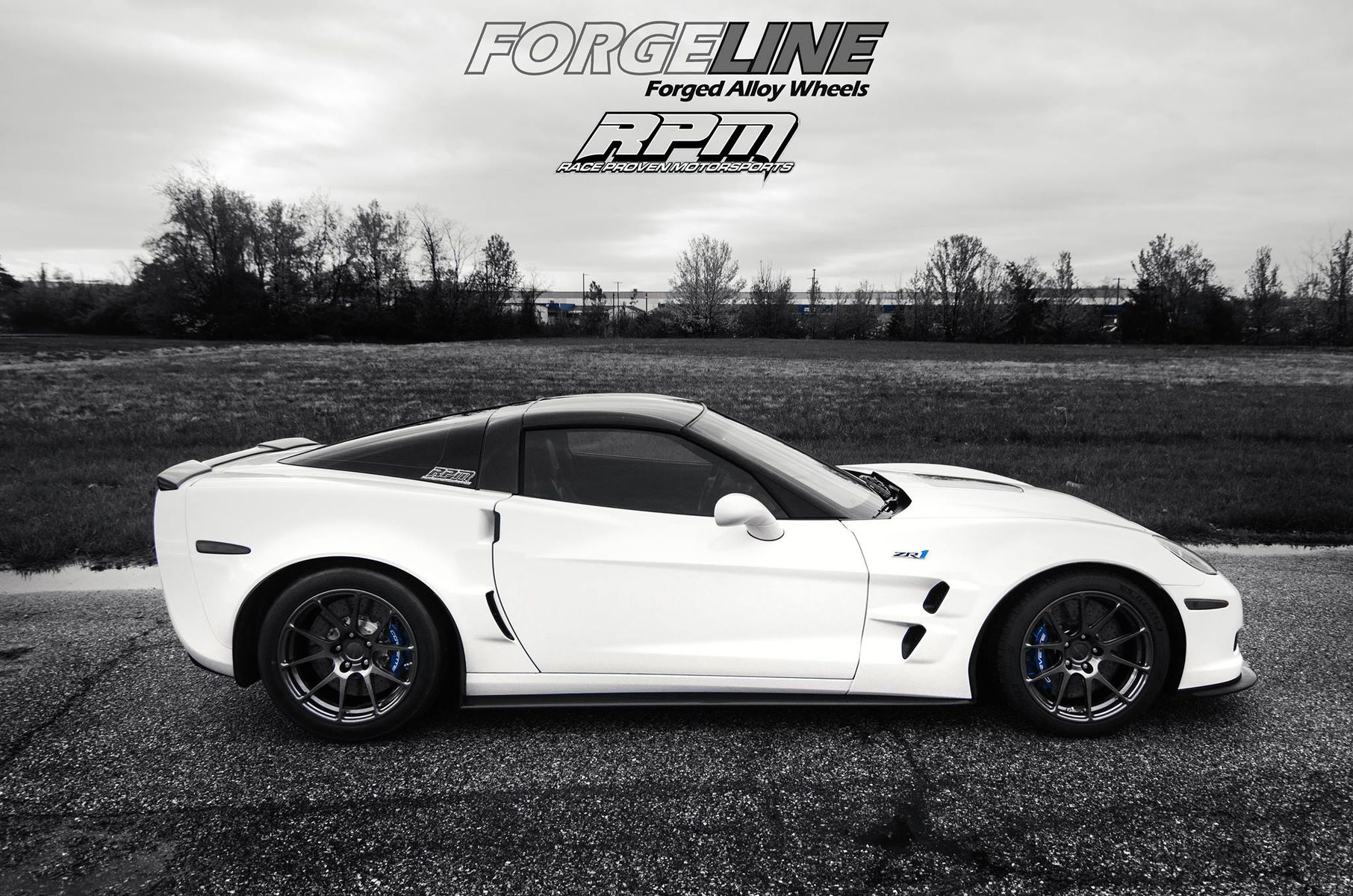 2013 Chevrolet Corvette ZR1 | Fran's Race Proven Motorsports C6 Corvette ZR1 on Forgeline One Piece Forged Monoblock GA1R Wheels