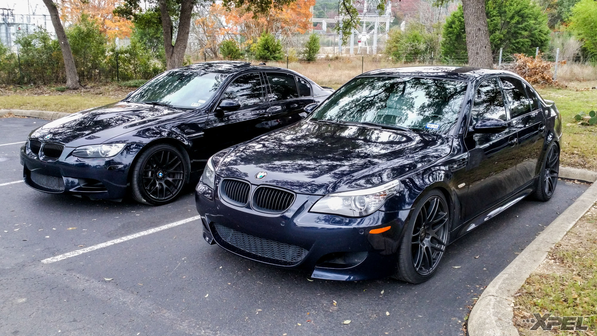 | Two BMW' sitting pretty in the back