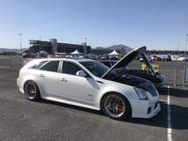 Aaron Barnell’s Cadillac CTS-V Wagon on Forgeline AL304 Wheels