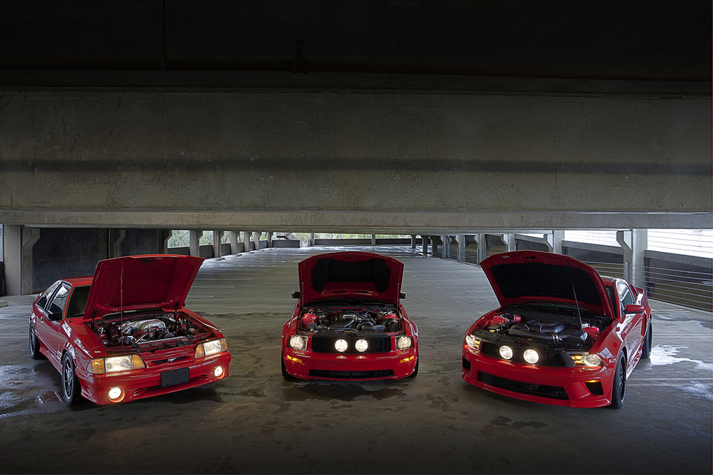  Ford Mustang | Trio of Red Hot Supercharged Mustangs