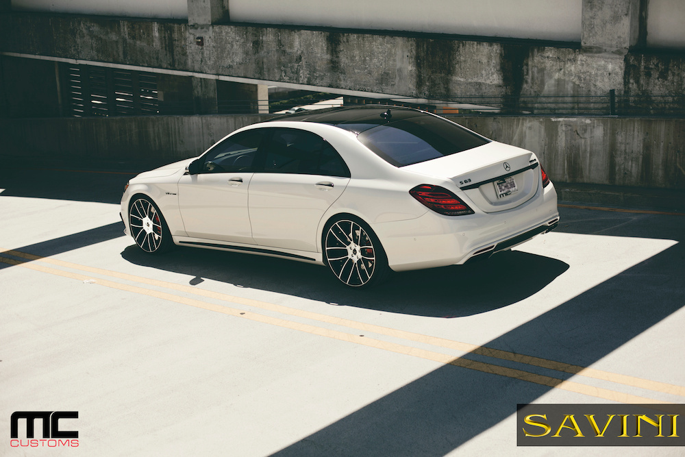 2014 Mercedes-Benz S-Class | '14 Mercedes S63 AMG on Savini Duoblock SV52's