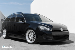 '10 VW Jetta Wagon on Klutch SL14's