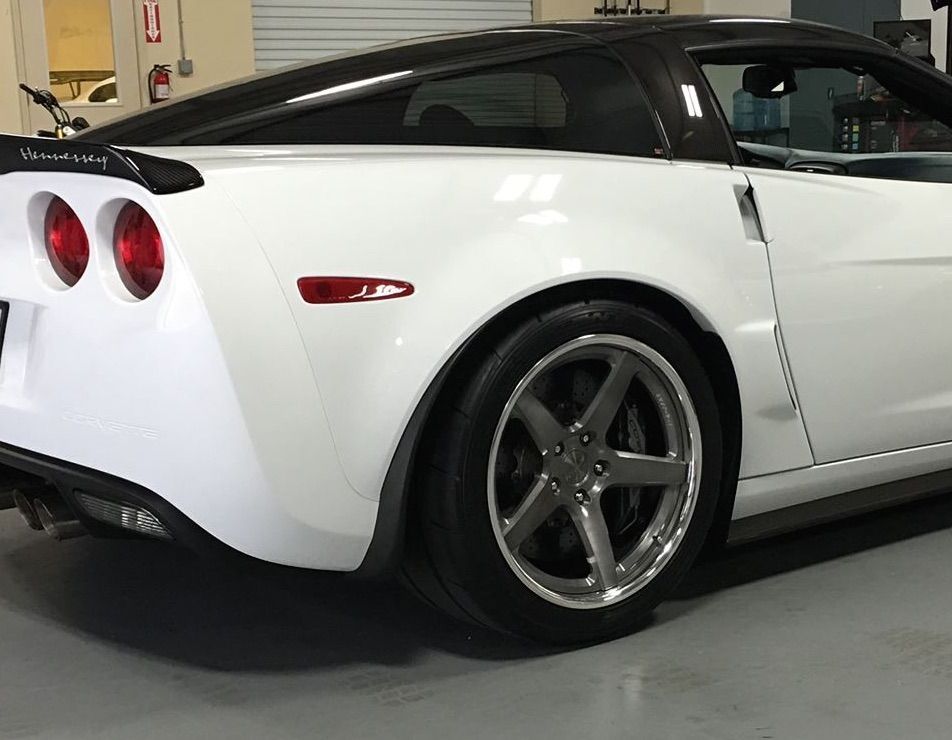 2012 Chevrolet Corvette ZR1 | Garett's Hennessey-Powered C6 Corvette ZR1 on Forgeline CF3C Concave Wheels