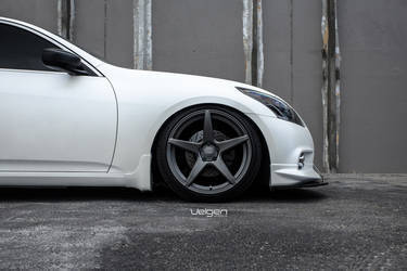 2010 Infiniti G37 Sedan | Infiniti G37 Sedan on Velgen Wheels Classic5 Matte Gunmetal