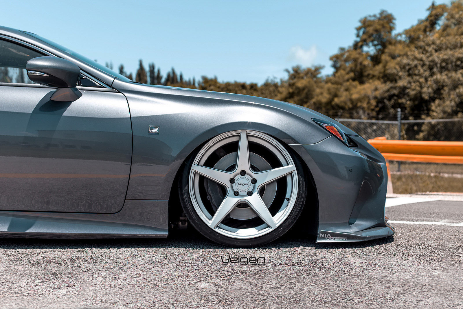 2016 Lexus RC 350 | Bagged Lexus RC350 F-Sport on Classic5 Matte Silver