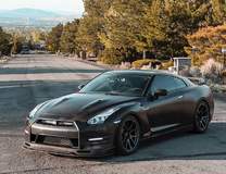 Matt G’s AMS Performance-Tuned Nissan R35 GT-R on Forgeline One Piece Forged Monoblock GA1R Open Lug Wheels