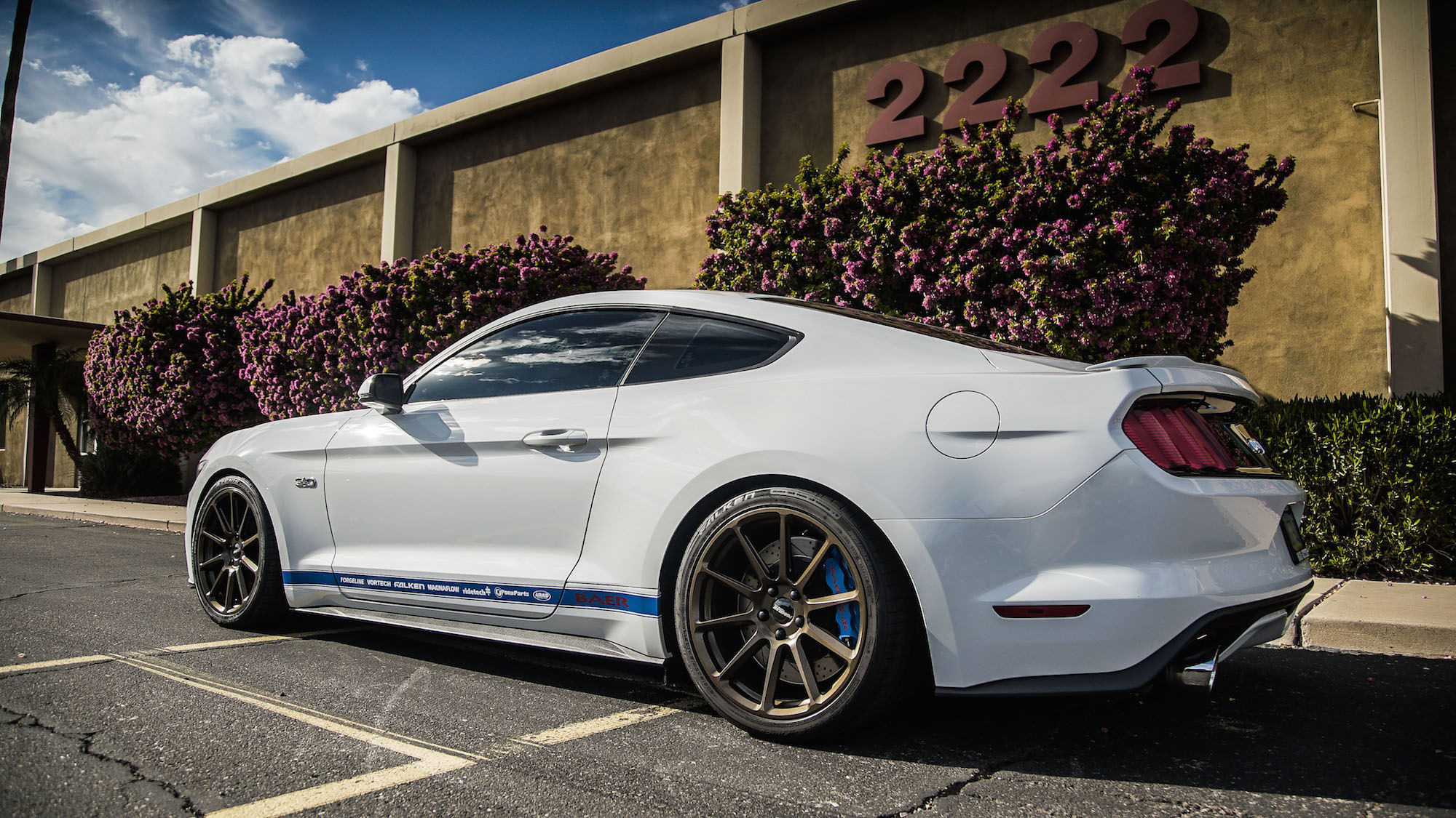 2015 Ford Mustang | Rick Elam's Supercharged S550 Mustang GT on Forgeline One Piece Forged Monoblock RB1 Wheels