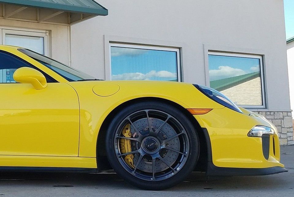 2016 Porsche 911 | Guillaumes' Racing Yellow 991 GT3 on Forgeline One Piece Forged Monoblock GS1R Wheels