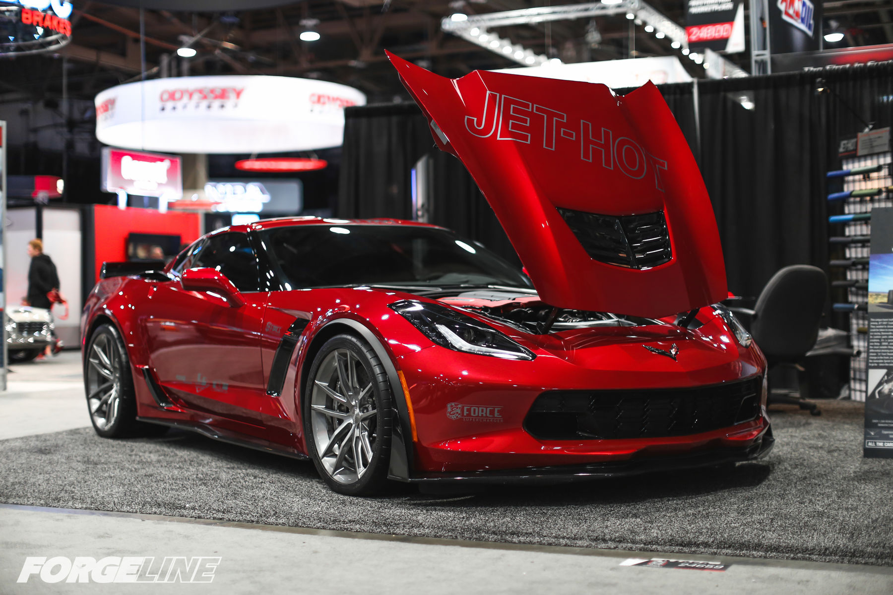 2015 Chevrolet Corvette | Total Lubricants C7 Corvette Z06 on Forgeline One Piece Forged Monoblock AR1 Wheels