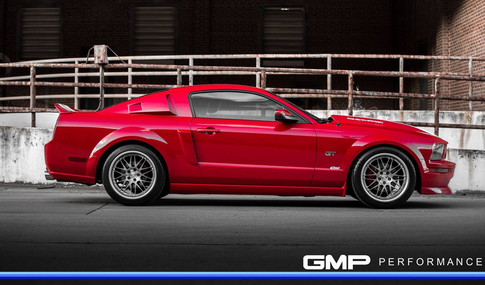 Supercharged S197 Ford Mustang GT on Forgeline GX3 Wheels