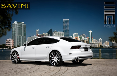 2013 Audi A7 | '13 Audi A7 on Savini SV37's