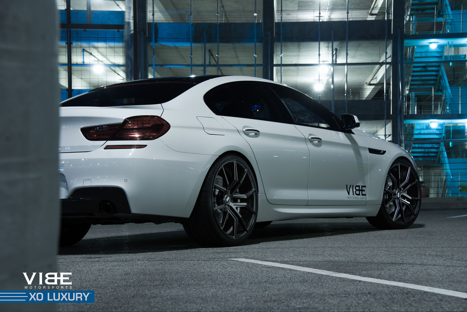 2014 BMW 6 Series Gran Coupe | '14 BMW 650li on 22's - Rear Side Shot
