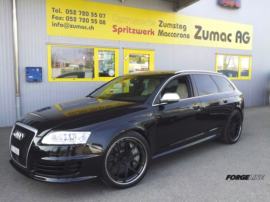 2014 Audi RS 6 | Audi RS6 4F on Forgeline VX3C-SL Concave Stepped Lip Wheels