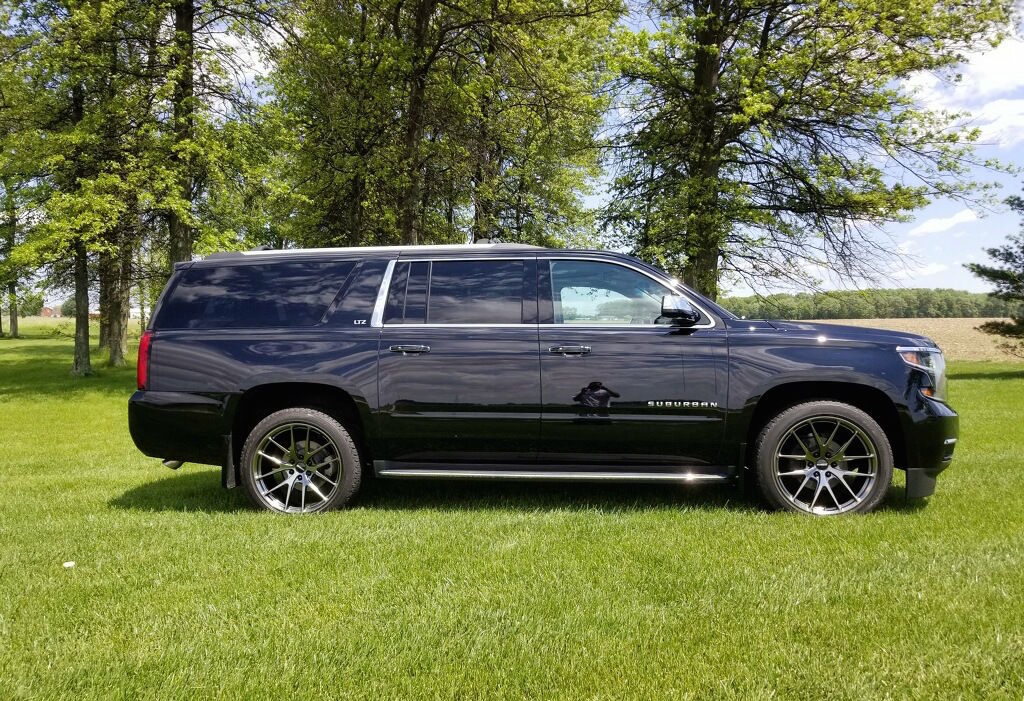 2016 Chevrolet Suburban | Smitty's Chevy Suburban LTZ on Forgeline One Piece Forged Monoblock VX1-Truck Wheels