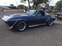 Jill Oberle's Corvette on Forgeling GZ3R Wheels