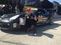 Autometrics Porsche Cayman and Forgeline GA3R Wheels on the Pole at Road America