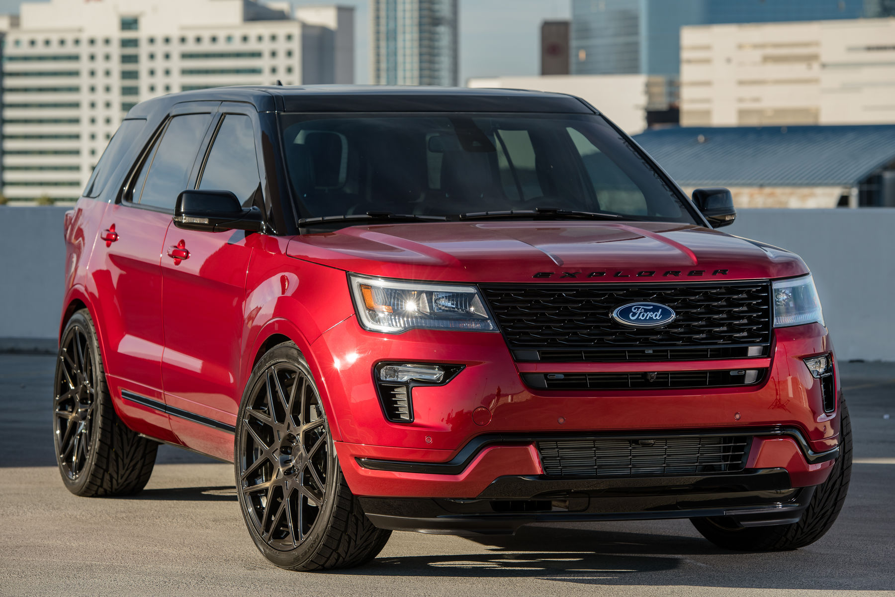 Ford Explorer 2016 черный