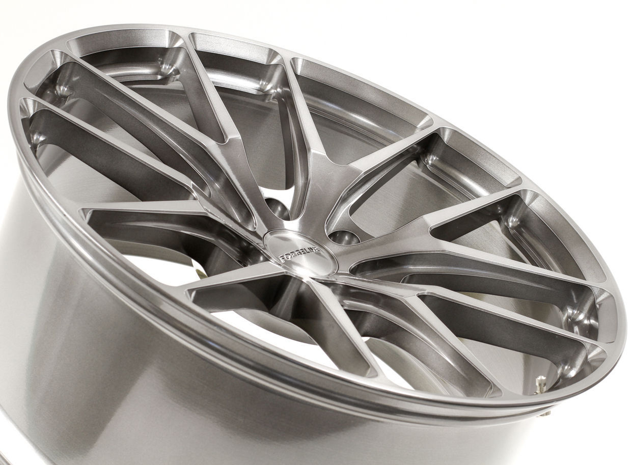 | Forgeline 6-Lug One Piece Forged Monoblock VX1-Truck Wheel in Transparent Smoke
