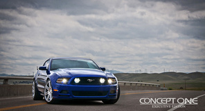 '14 Ford Mustang on Concept One CSM7's