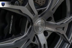 Charcoal Porsche 911 Carrera - Close-up Wheel Shot