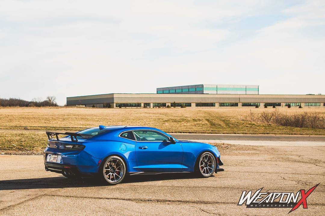 2018 Chevrolet Camaro | Mike Martin's Chevrolet Camaro ZL1 on Forgeline One Piece Forged Monoblock GS1R Wheels