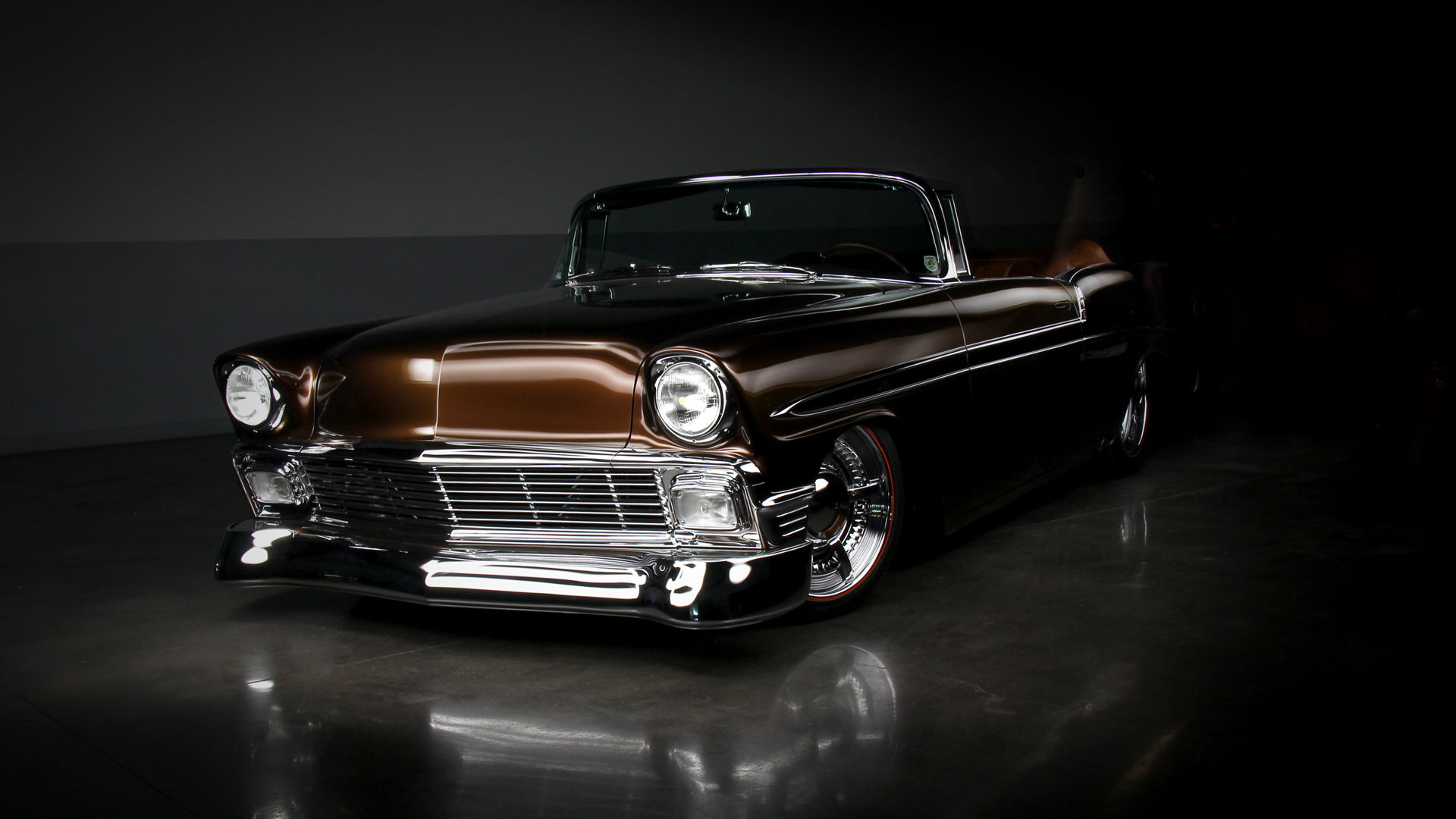 1956 Chevrolet | 3/4 Shot of our Custom 1956 Chevrolet built at Karl Performance