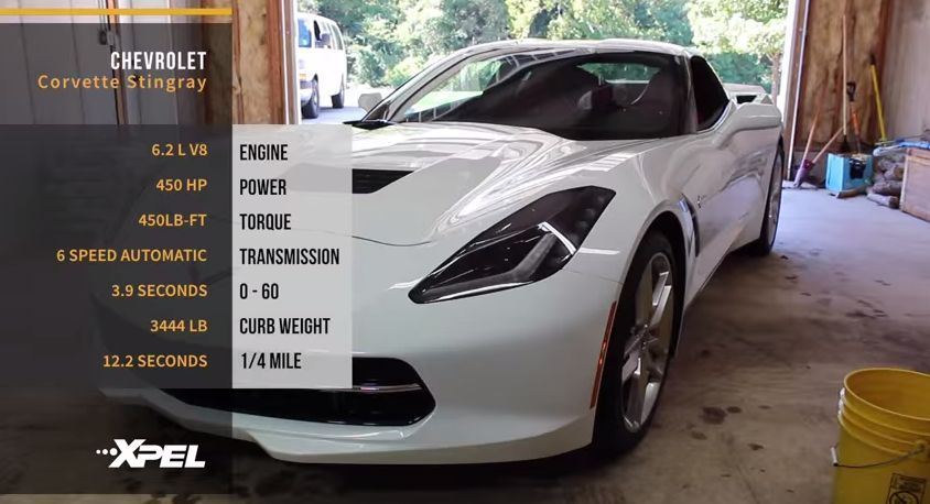 2014 Chevrolet Corvette | 2014 Chevrolet Corvette Stingray Clear Bra XPEL
