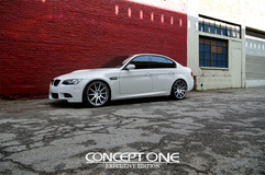 '09 BMW M3 on Concept One CS-10's