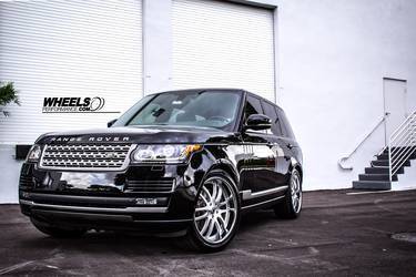 2014 Land Rover Range Rover | OUR CLIENT'S RANGE ROVER WITH 22" ASANTI DA-194 WHEELS