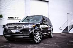 OUR CLIENT'S RANGE ROVER WITH 22" ASANTI DA-194 WHEELS