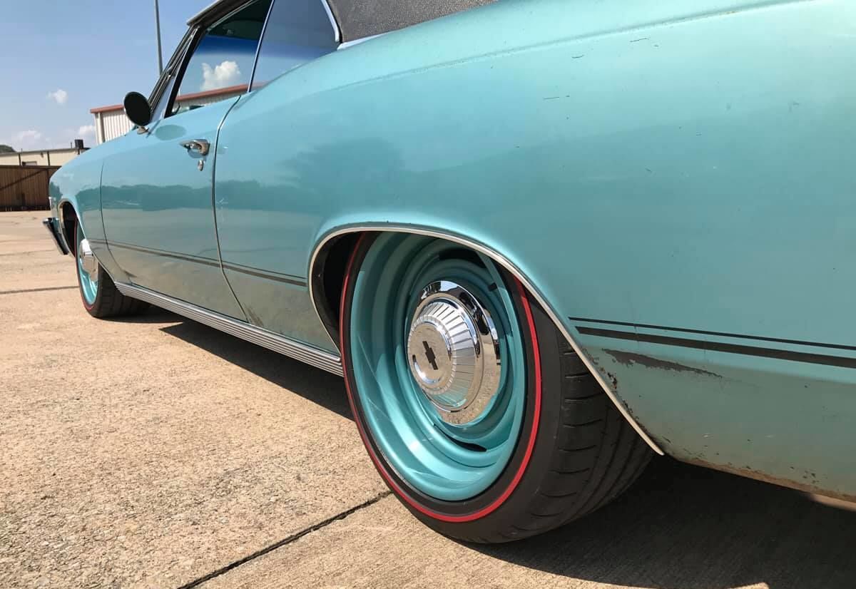 1967 Chevrolet Chevelle | George Poteet’s Goolsby Customs-Built 1967 Chevrolet Chevelle SS on Forgeline Forged Three Piece OE1 Wheels