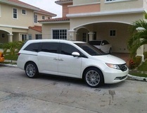 Honda Odyssey on Ruff Racing R955's