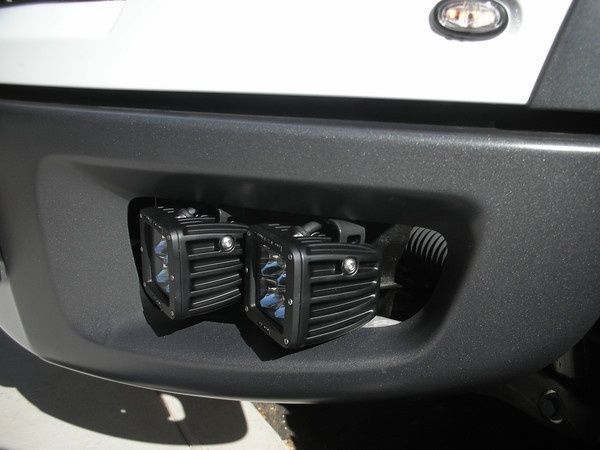 2012 Ford F-150 | Rigid Industries Ford Raptor Fog Light Bracket