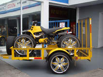 Hummer H2 with Quad