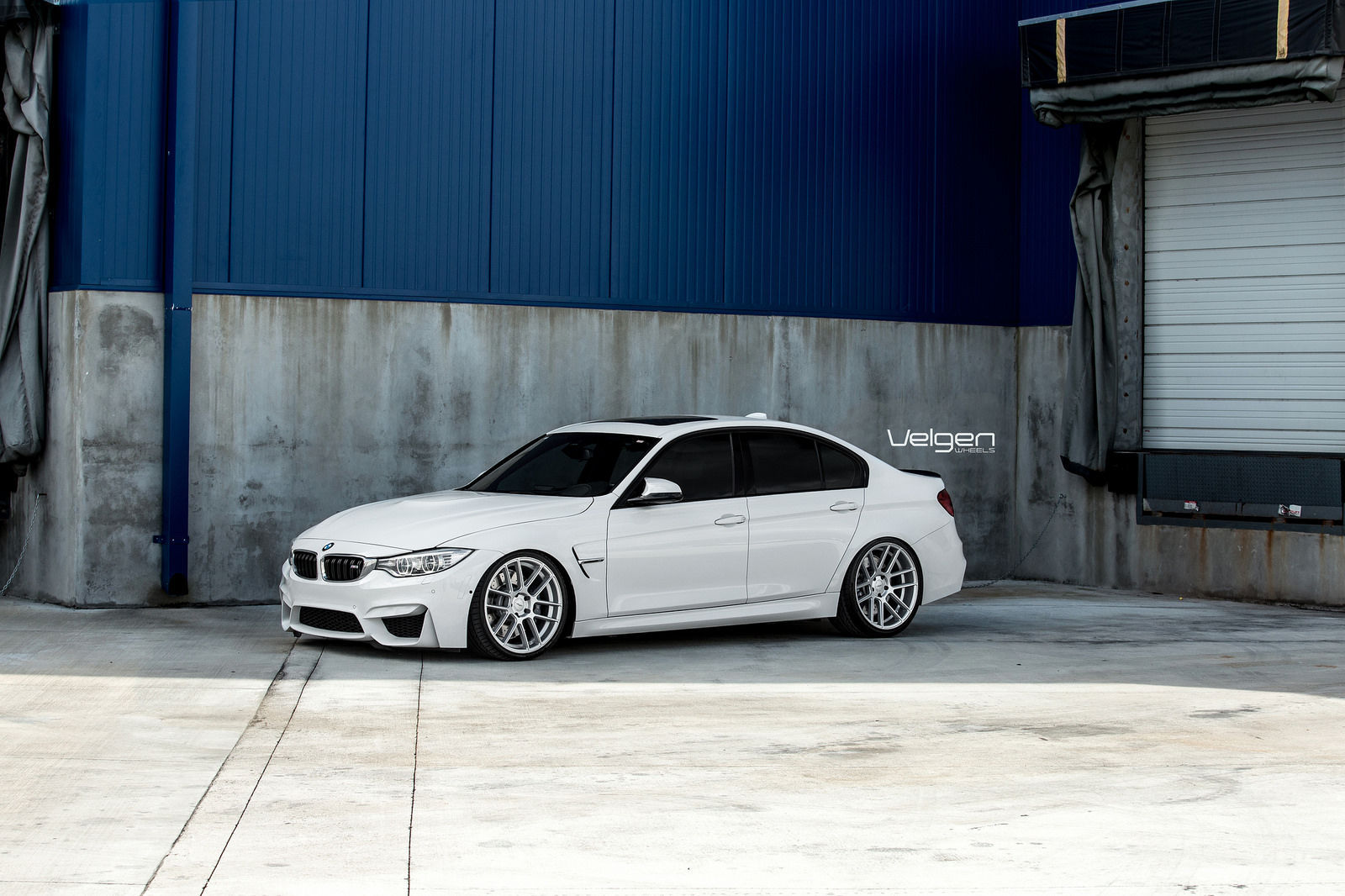 2015 BMW M3 | BMW M3 on Velgen Wheels VMB6 Matte Silver 20x9 & 20x10.5 