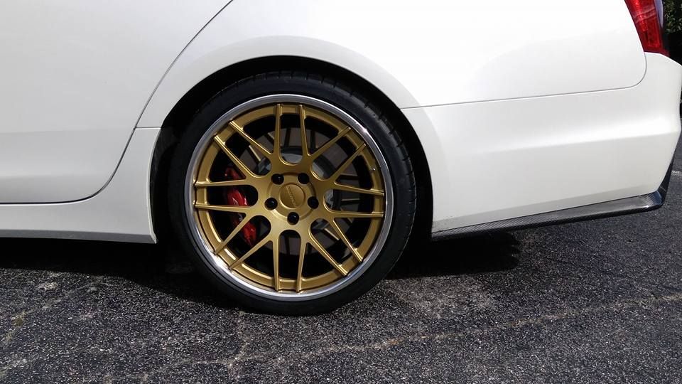 2017 Cadillac CTS-V | John's 2017 Cadillac CTS-V on Forgeline DE3C Wheels