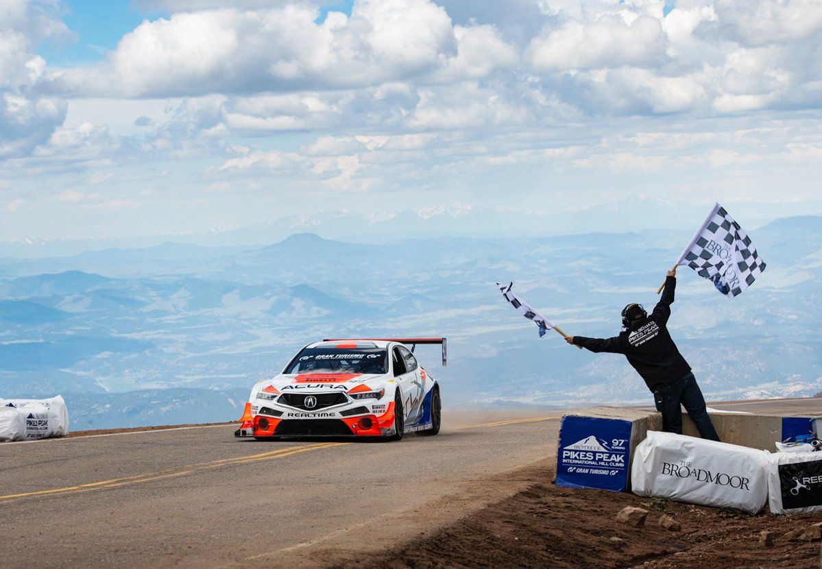 2019 Acura TLX | RealTime Racing Conquers Pikes Peak International Climb on Forgeline One Piece Forged Monoblock GTD1 Wheels