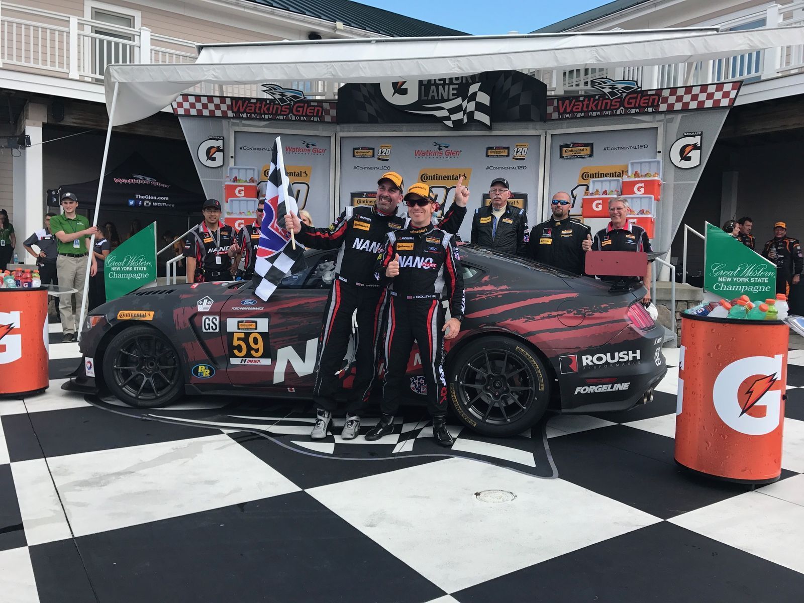 2017 Ford Mustang | Kohr Motorsports Mustang GT4 Wins at Watkins Glen on Forgeline One Piece Forged Monoblock GS1R Wheels