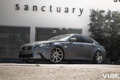 Lexus GS350 F-Sport rocking the 20" Zenetti Esquire wheels - Stanced