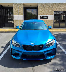 2016 BMW M2 | XPEL Austin protected this entire BMW M2 with XPEL STEALTH satin-finish clear bra