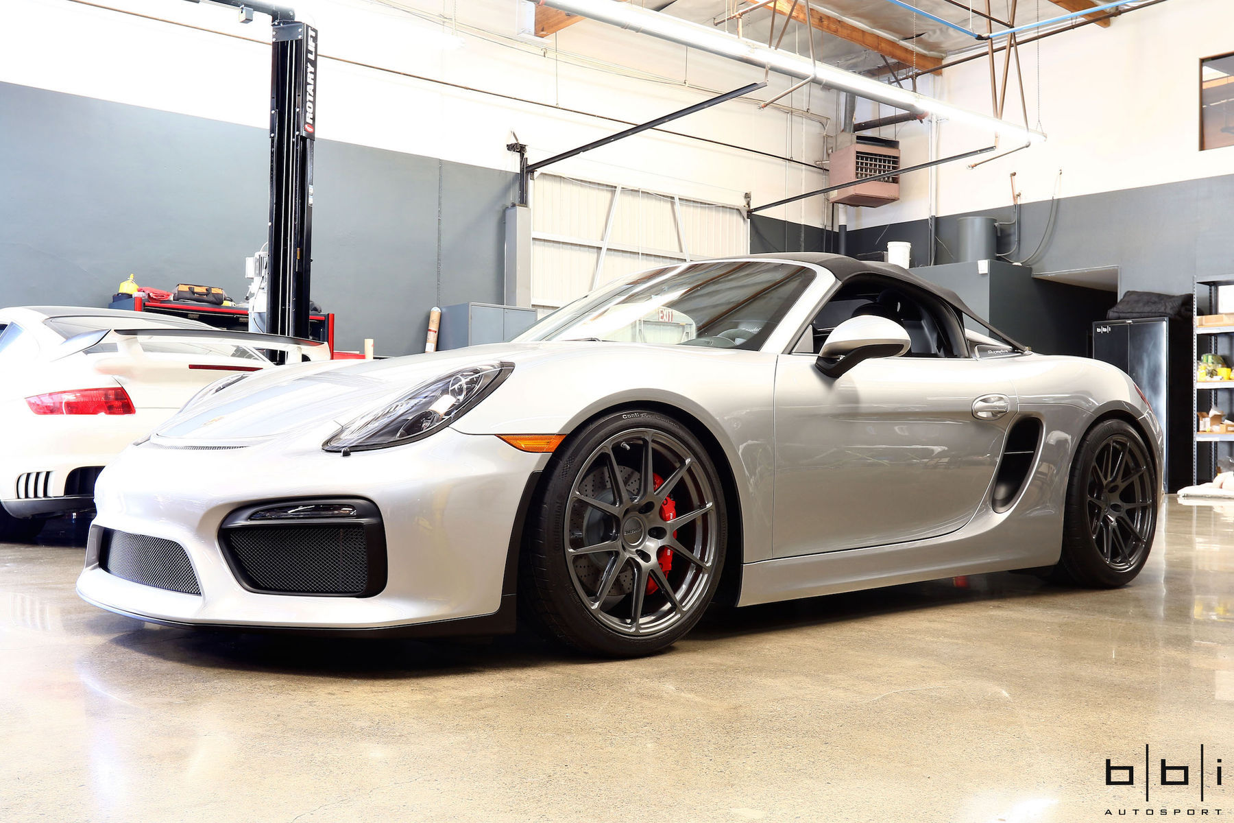 2016 Porsche Boxster | BBi Autosport StreetCup Porsche Boxster Spyder on Forgeline One Piece Forged Monoblock GA1R Wheels