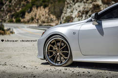 2015 Lexus RC350 F Sports Fitted With 20 Inch BD-23’s in Bronze w/ Chrome SS Lip