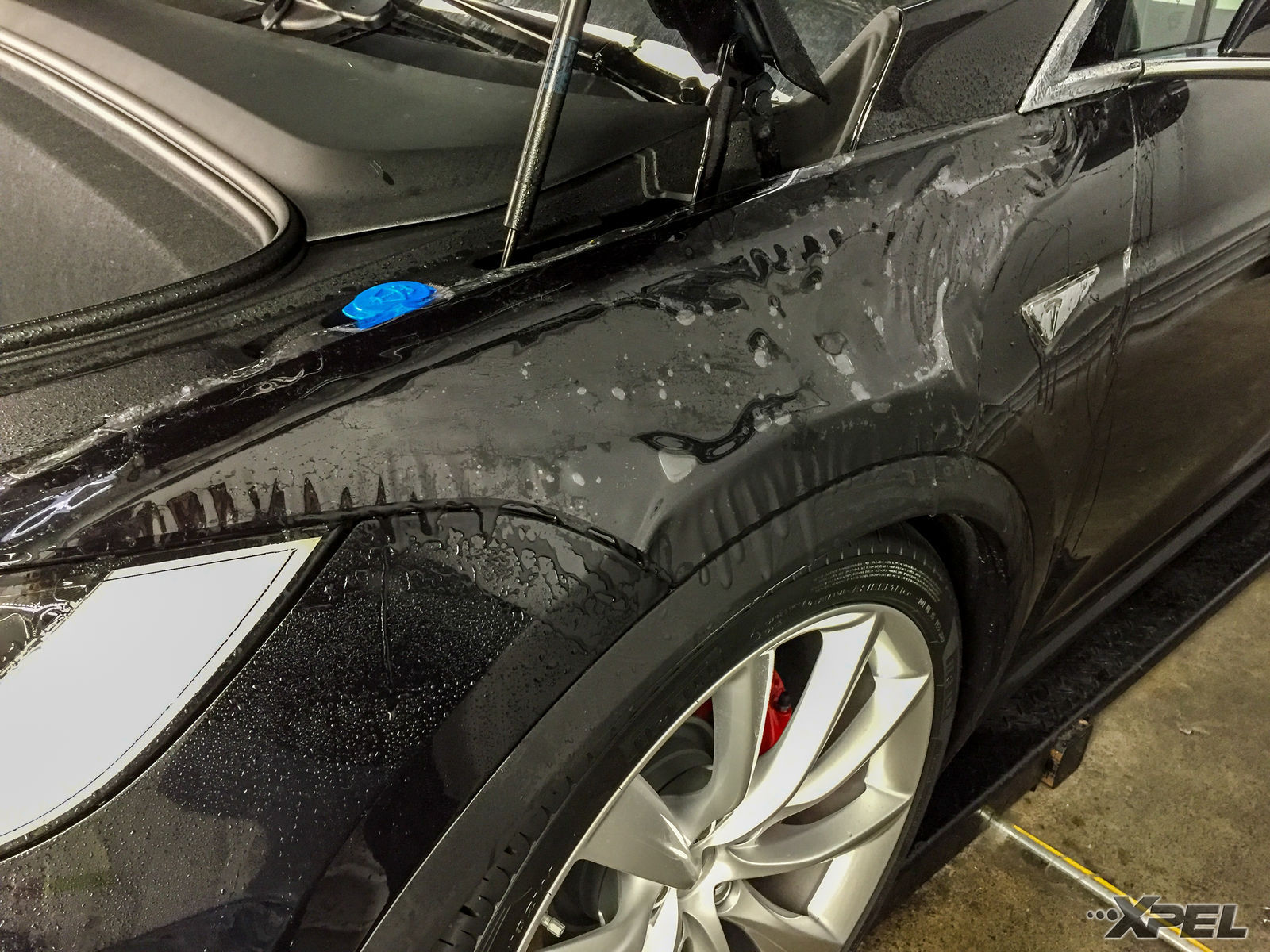 2016 Tesla Model X | Tesla Model X at XPEL Austin for XPEL ULTIMATE clear bra