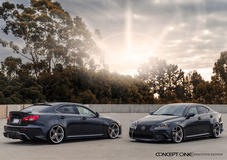 '13 Lexus IS250 on Concept One CS55's