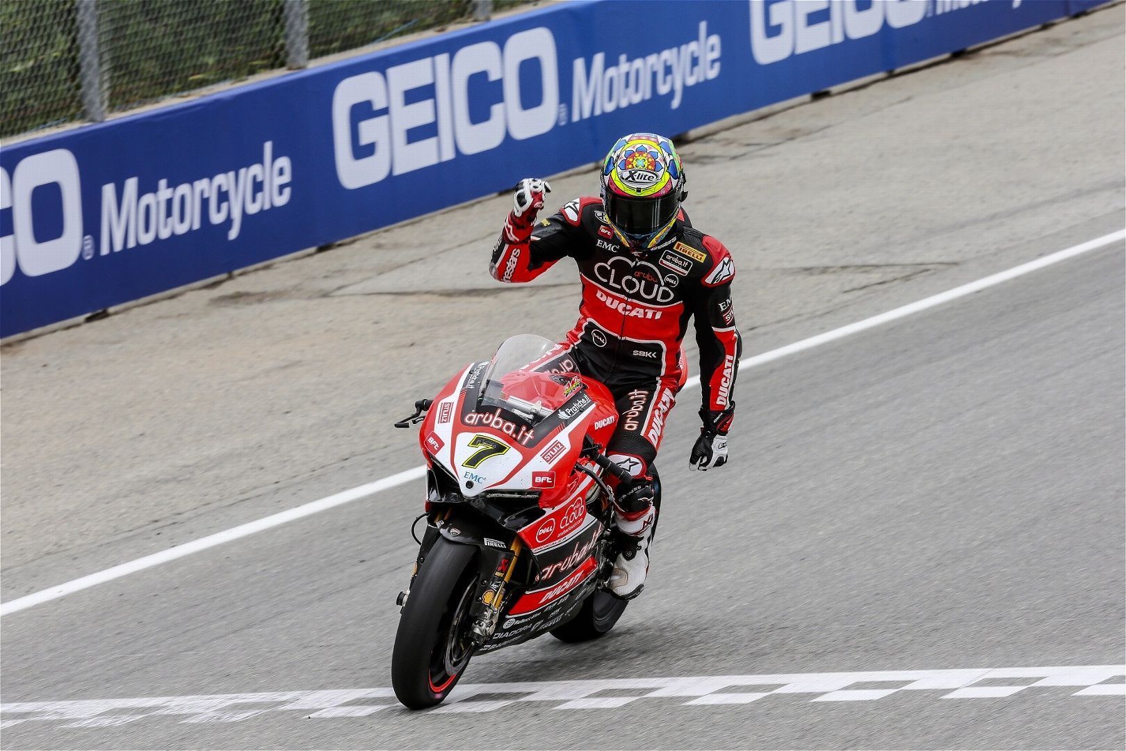 2015 Ducati Panigale R | Chaz Davies wins both rounds at Laguna Seca